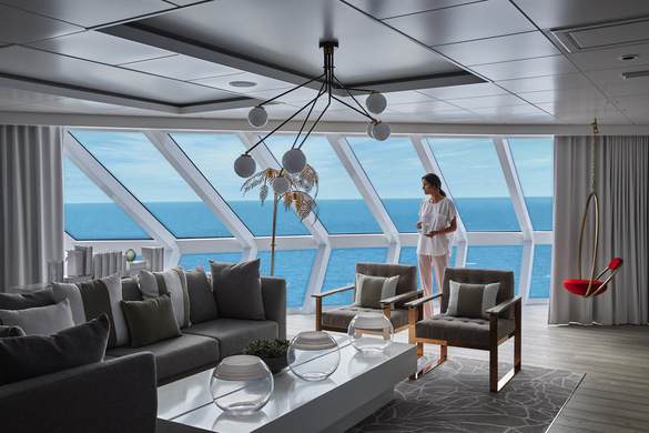 Celebrity Cruises Celebrity Edge Iconic Suite Living Room Lifestyle ©CEL.jpg